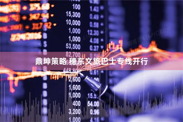 鼎坤策略 穗东文旅巴士专线开行