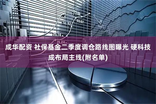 成华配资 社保基金二季度调仓路线图曝光 硬科技成布局主线(附名单)